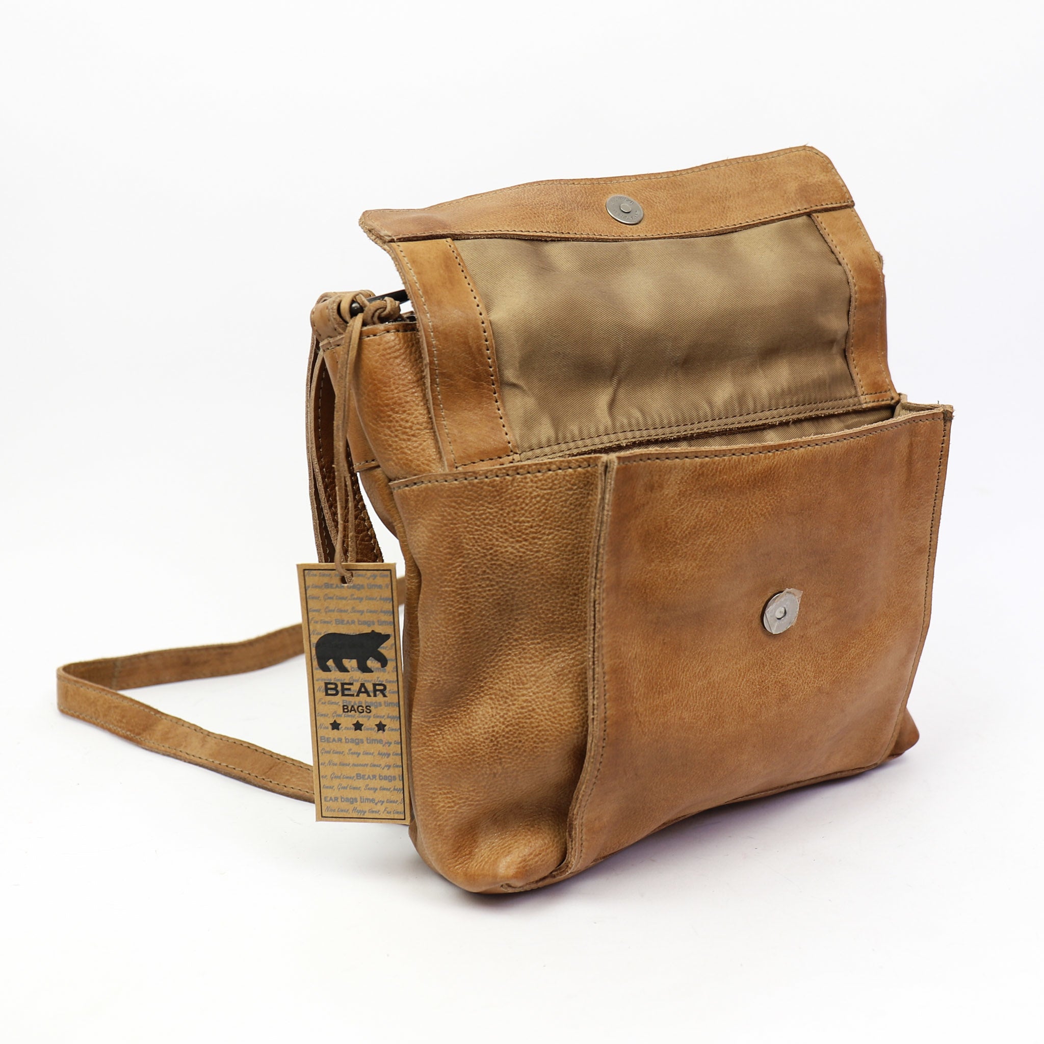 Shoulder bag 'Rai' taupe - CP 6007