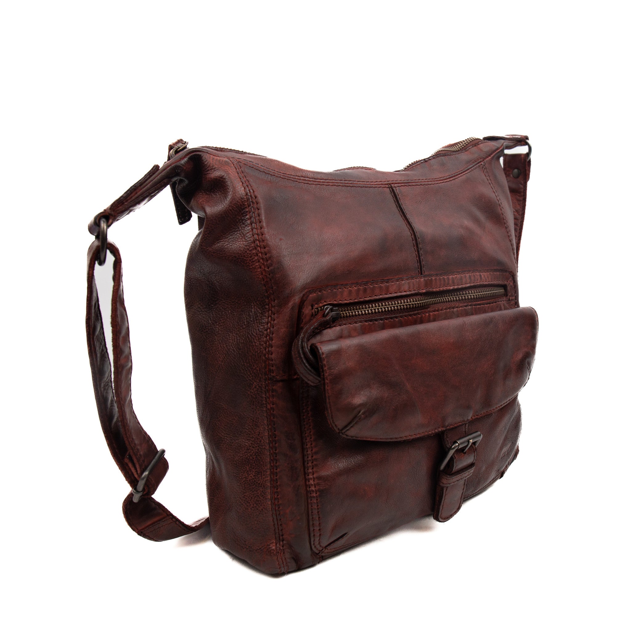 Shoulder bag 'Anna' burgundy - CL 32612