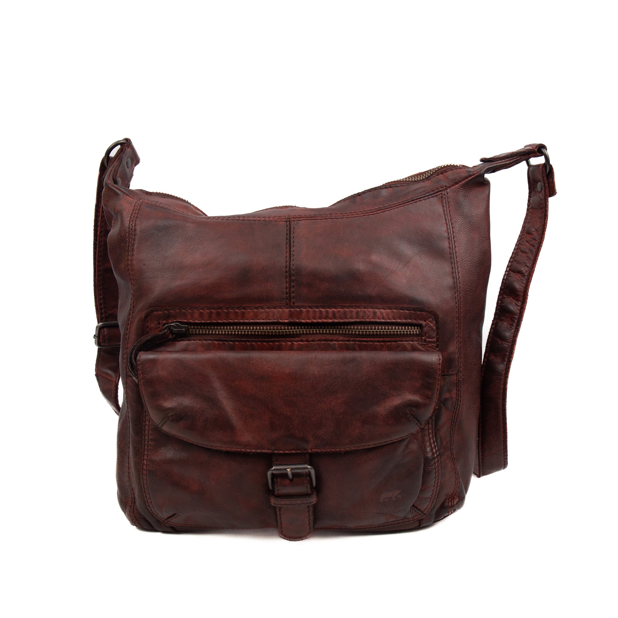 Shoulder bag 'Anna' burgundy - CL 32612