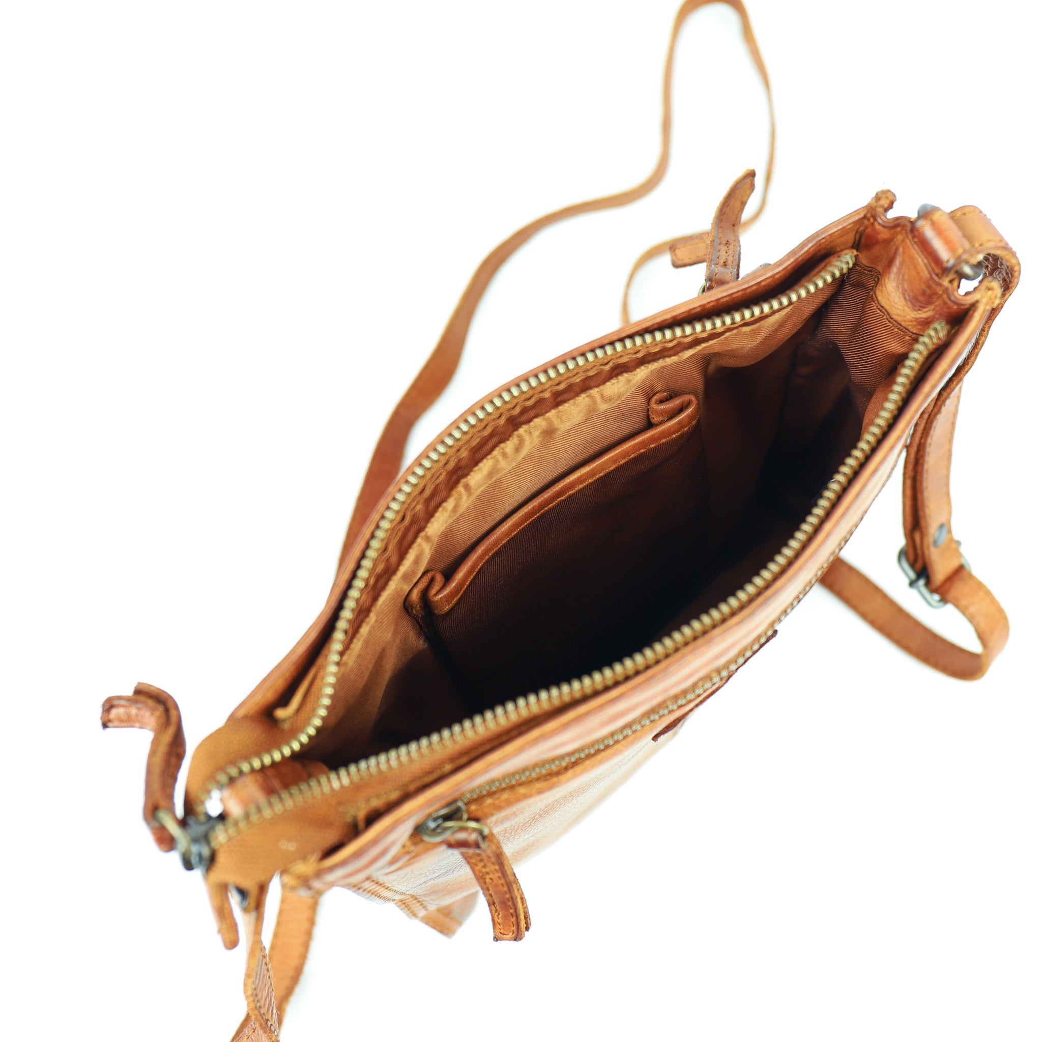Shoulder bag 'Davita' cognac - CL 42427