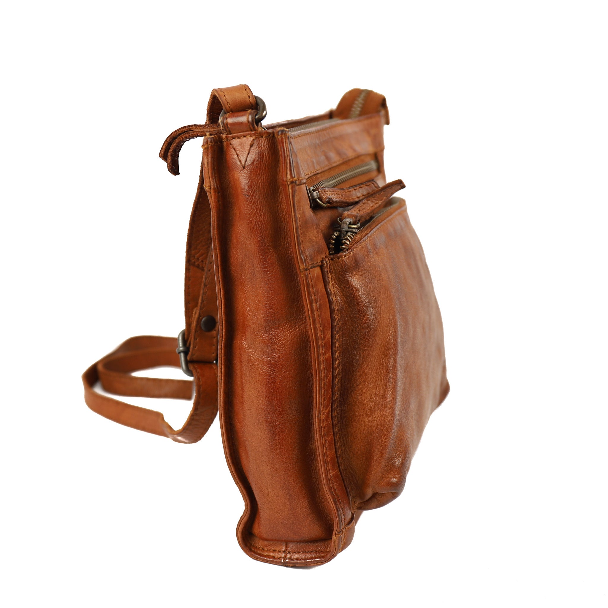 Shoulder bag 'Davita' cognac - CL 42427