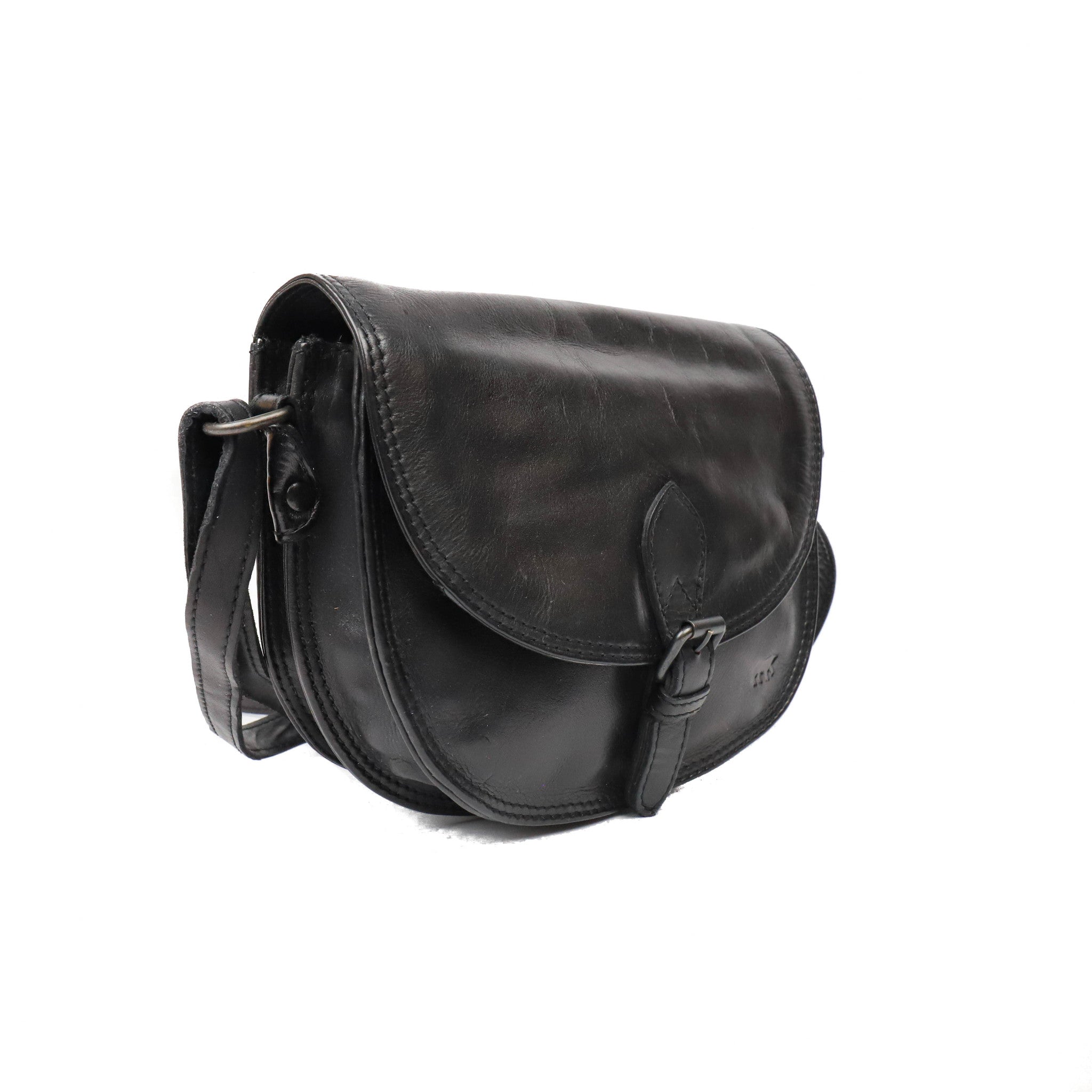 Gigi black 2025 leather bag