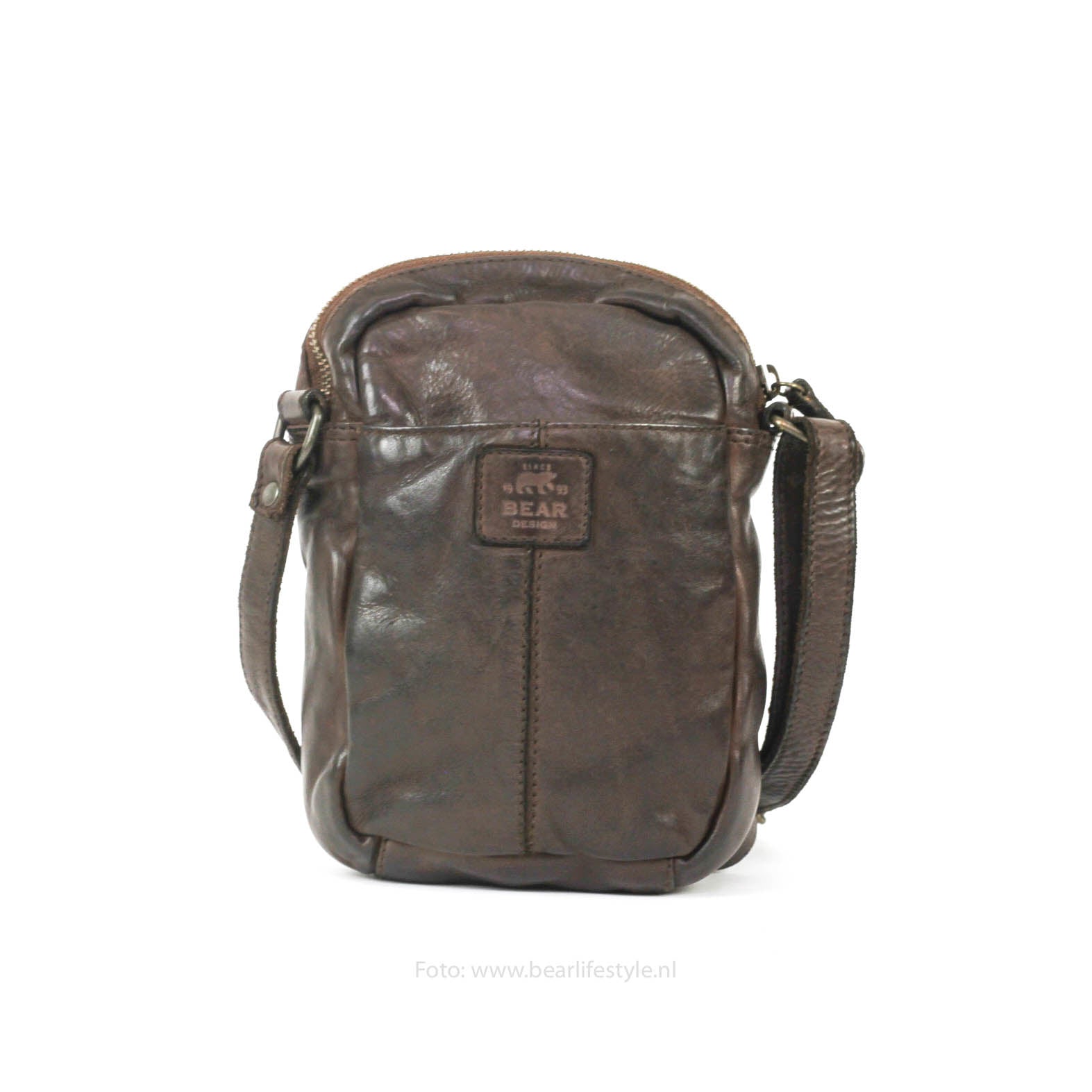 Shoulder bag 'Karin' dark brown - CL 5243
