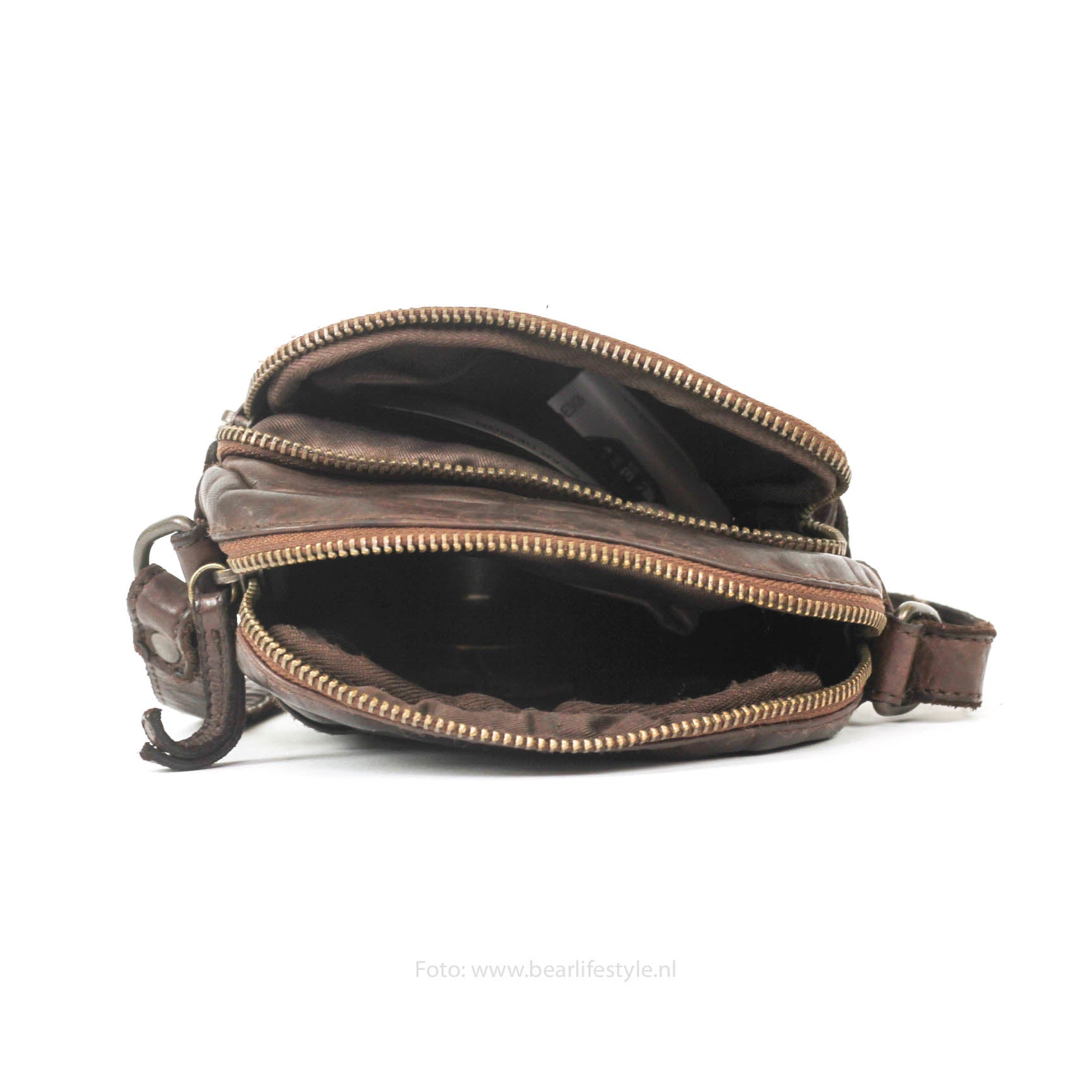 Shoulder bag 'Karin' dark brown - CL 5243