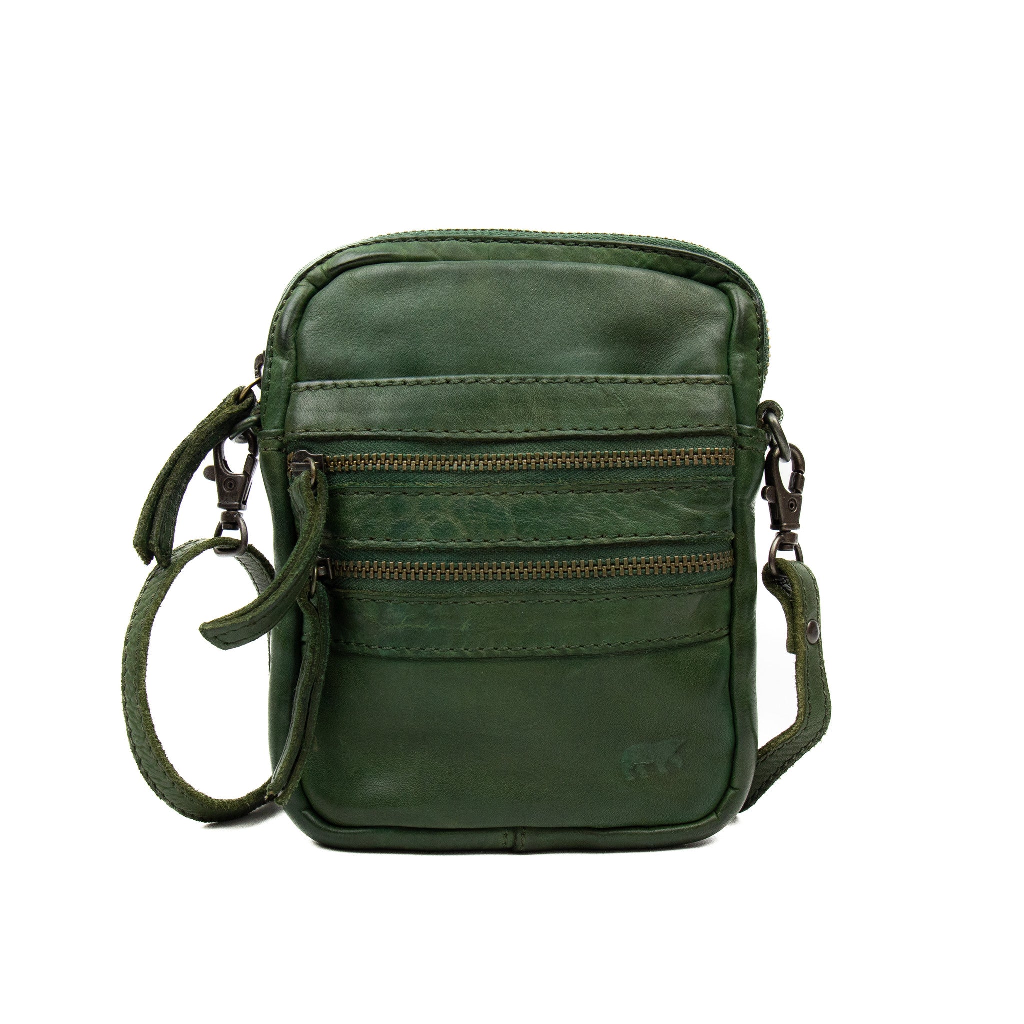 Shoulder bag 'Vikas' olive green - CL 3701