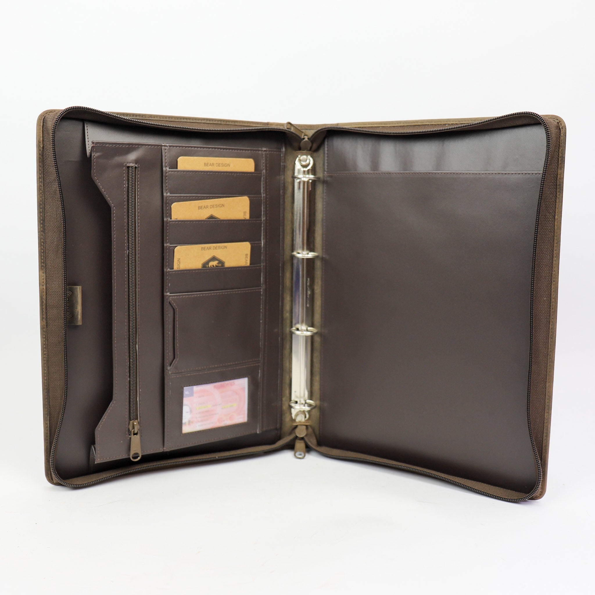 Writing case 'Jos' brown - HD 8013