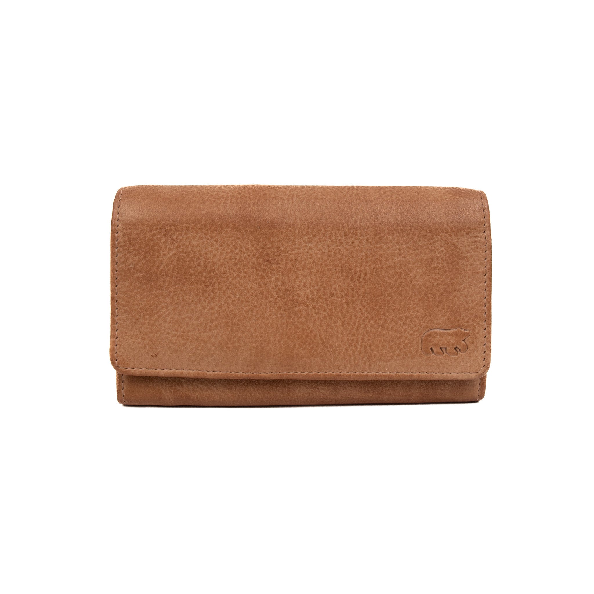 Wrap wallet 'Sigrid' taupe - CP 6096
