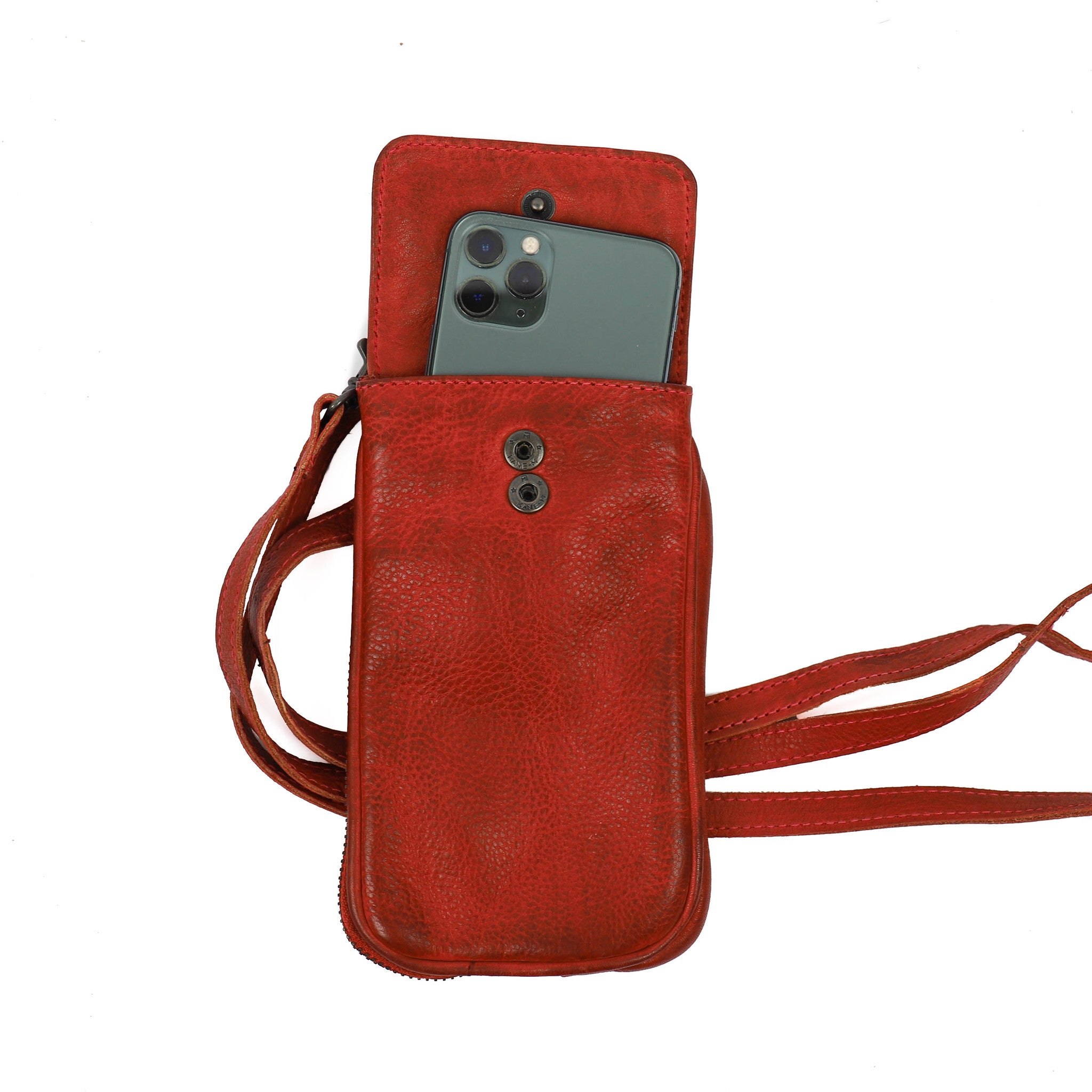 Telefoontasje 'Ahana' rood - CP 2106