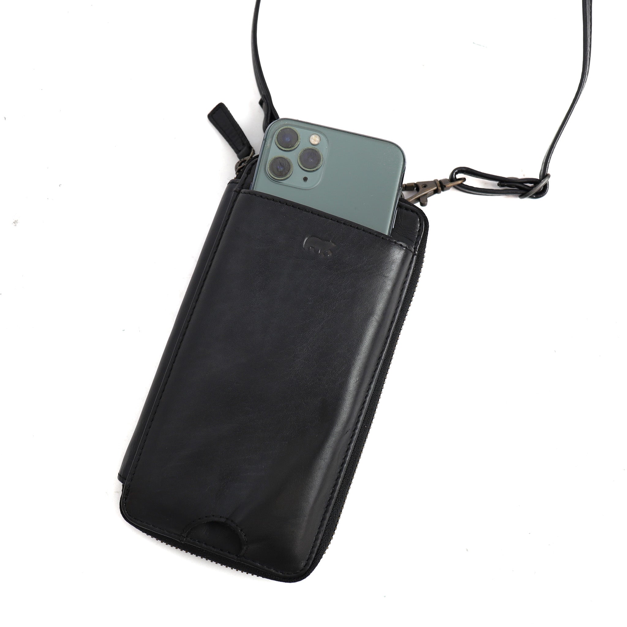 Phone bag 'Anniek' black - CL 18860
