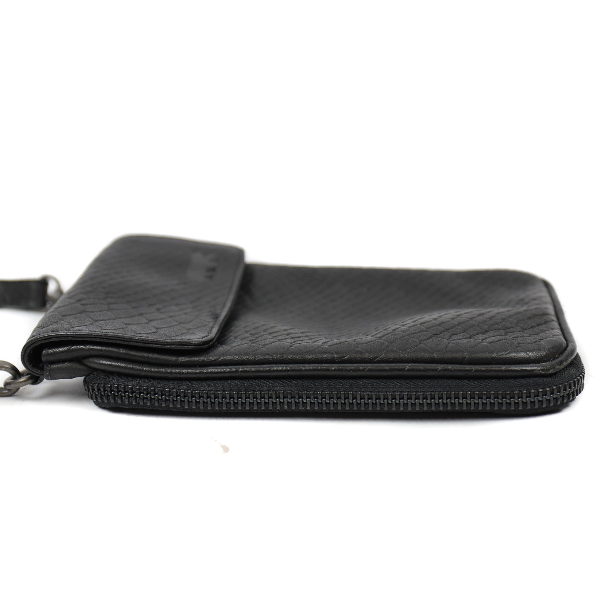 Phone bag 'Elske' black python - PH 2106