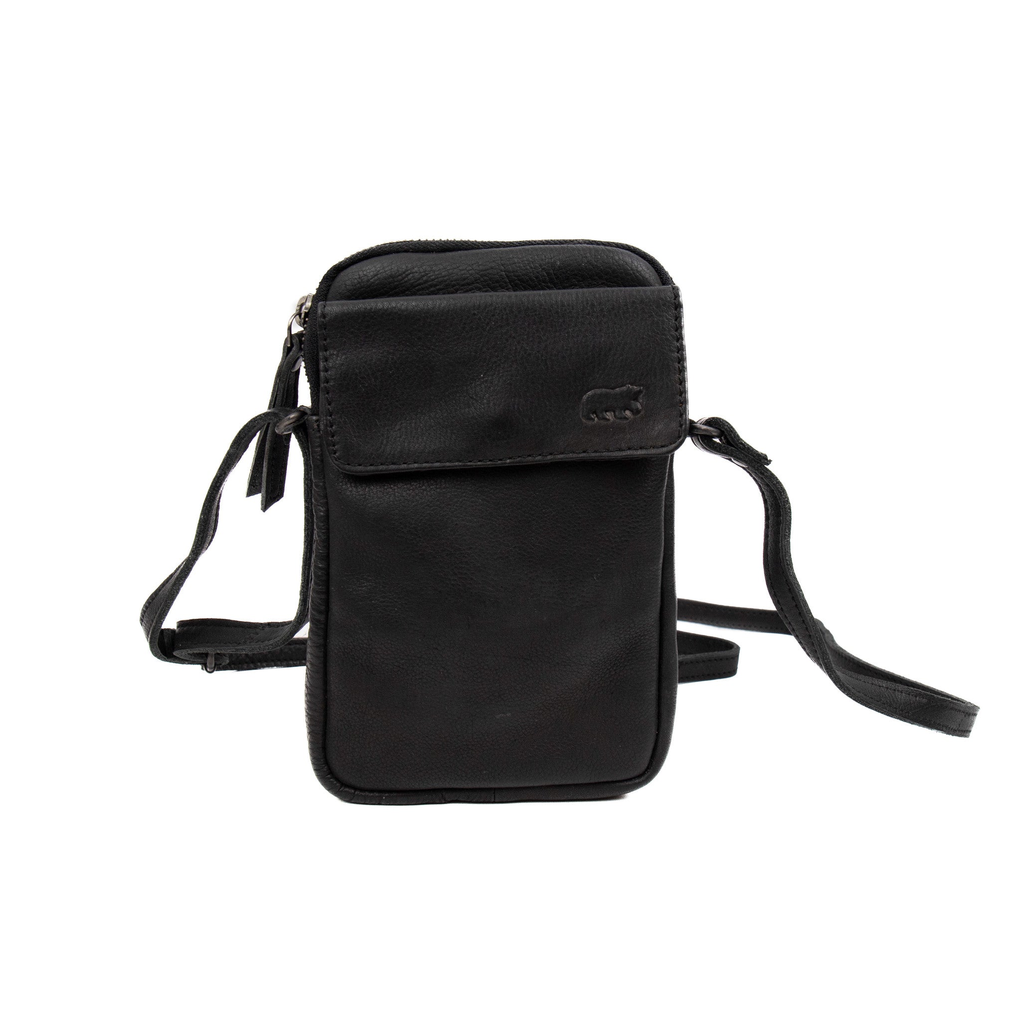 Phone bag 'Igor' black - CP 2376