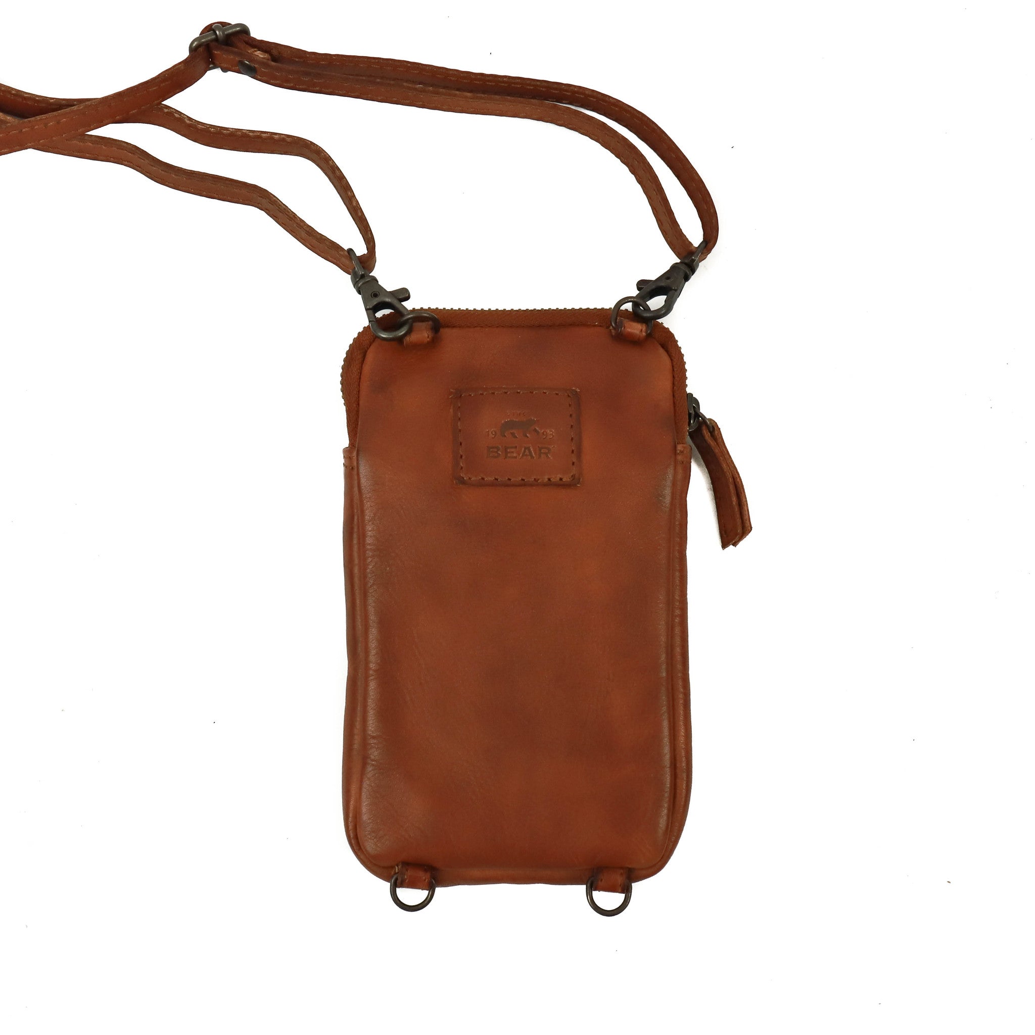 Phone bag 'Sammy' cognac - CL 41862