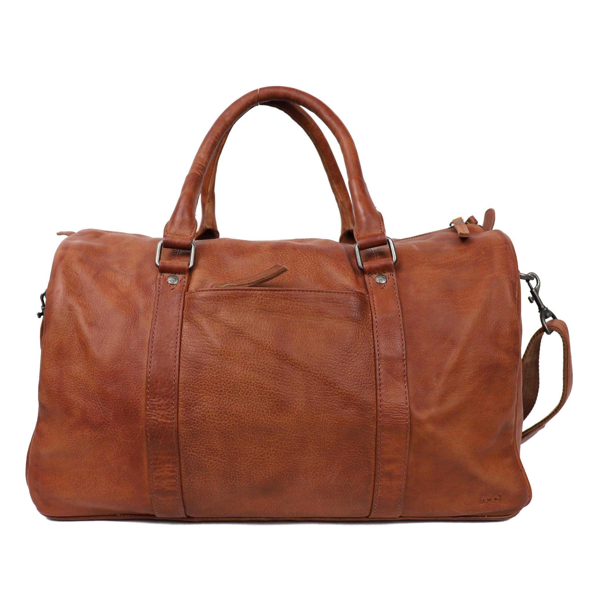 Weekendtas Daniel M in cognac shoppen BEARLifestyle