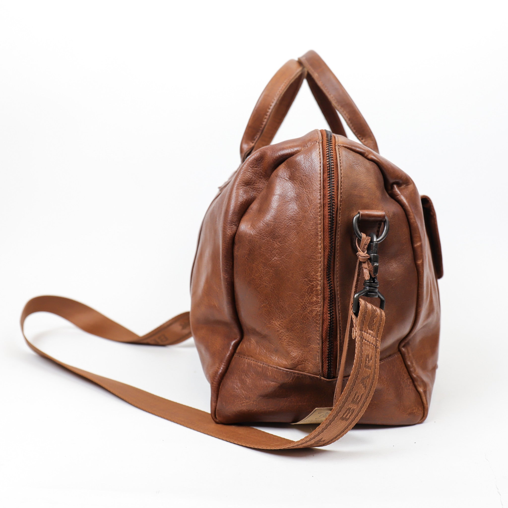 Weekend bag 'Defender' cognac - CP 1701