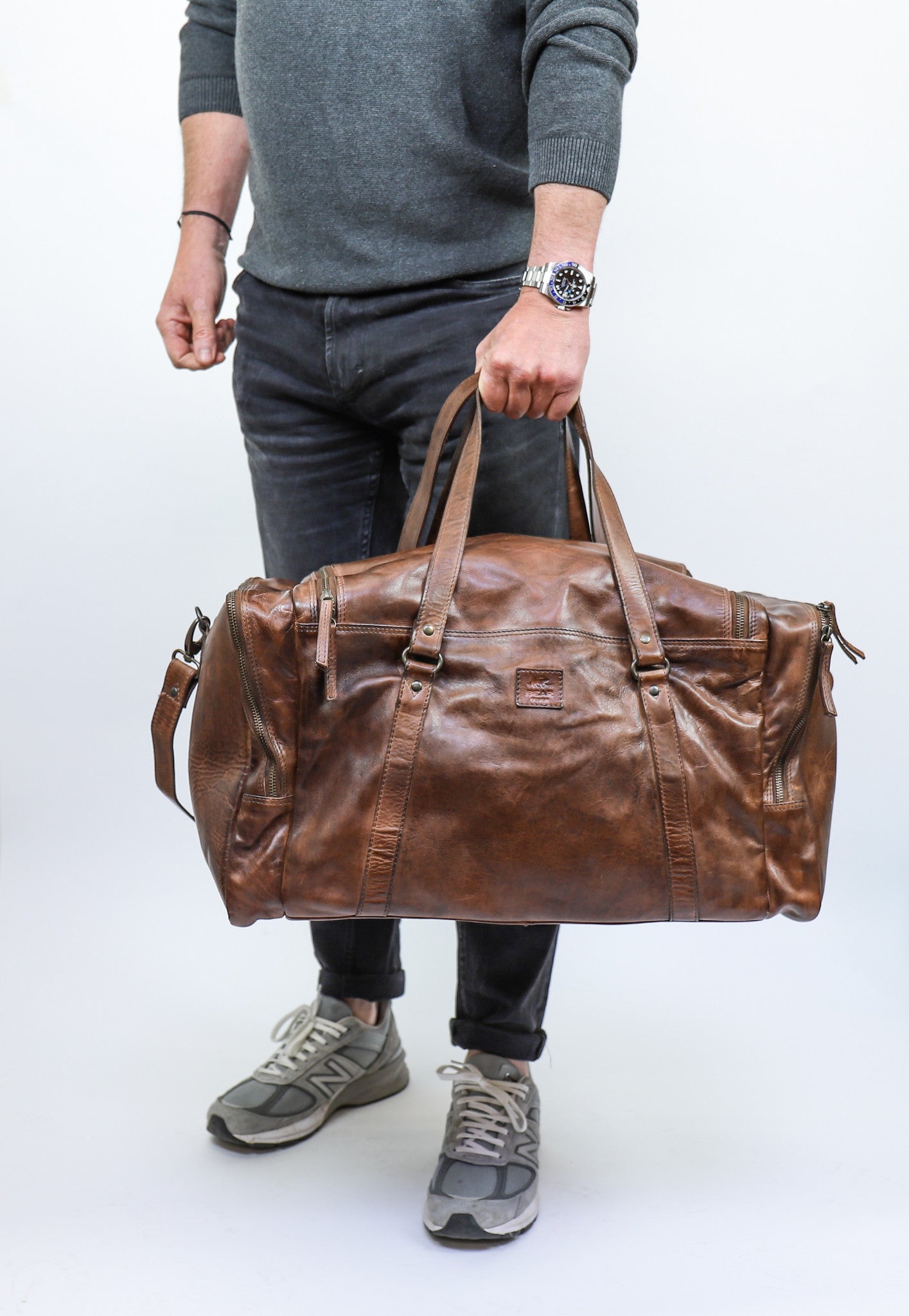 Weekend bag 'Max' dark brown - CL 32879